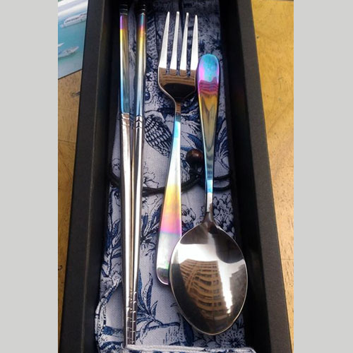 純鈦 餐具 筷子 湯匙 叉子